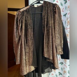 Brown metallic 1980’s cover up